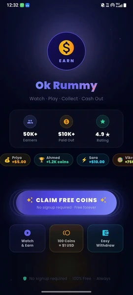 OK Rummy screenshot 1